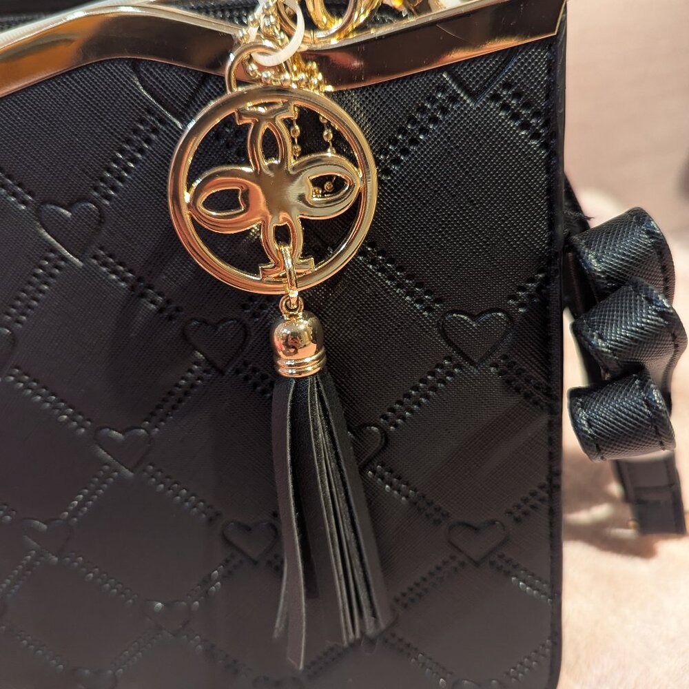 NWT Black Crossi Tote - Picture 3 of 13